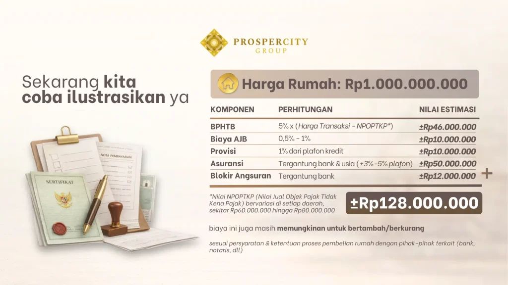 perhitungan biaya beli rumah