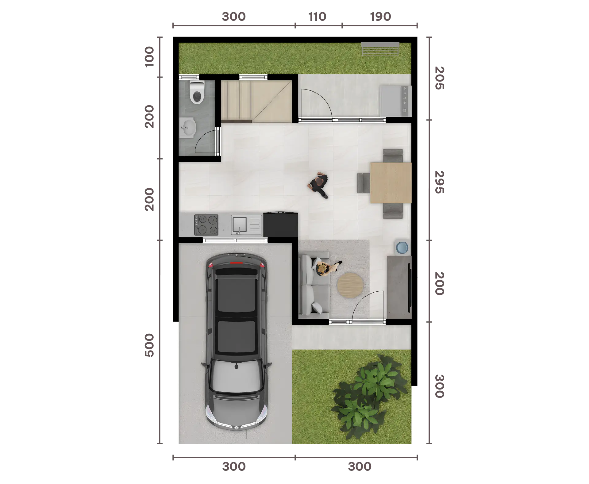 villa magnifa modere 1st floor layout