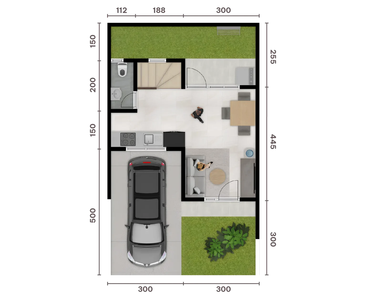 villa magnifa pauvre 1st floor layout