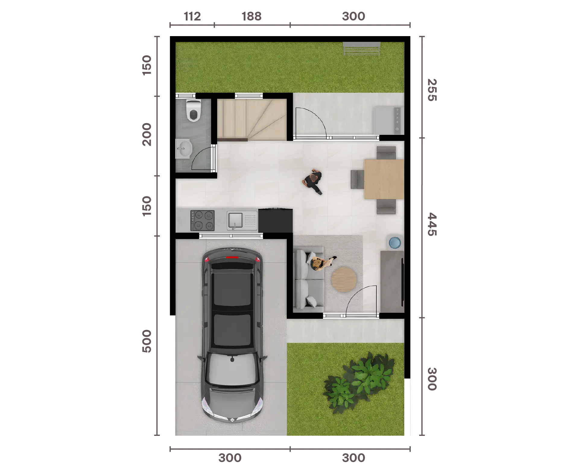 villa magnifa pauvre 1st floor layout