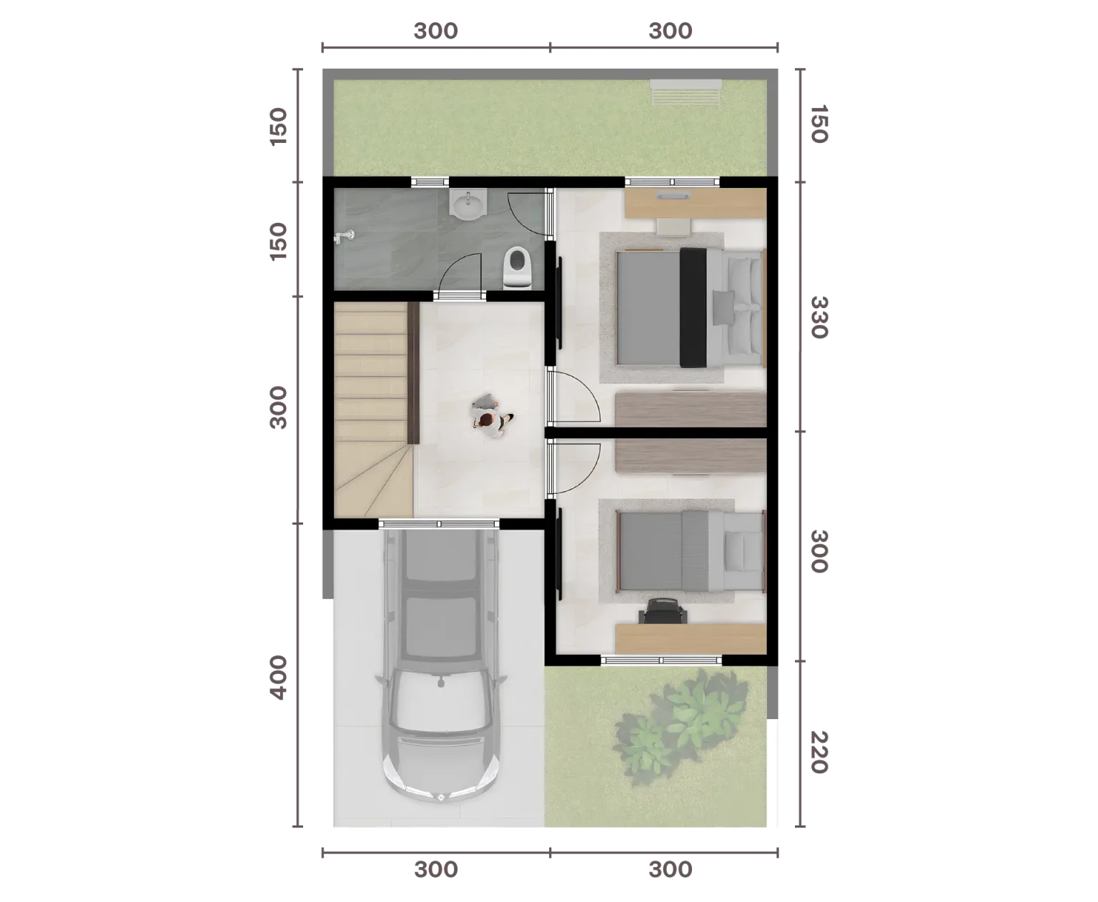 villa magnifa pauvre 2nd floor layout