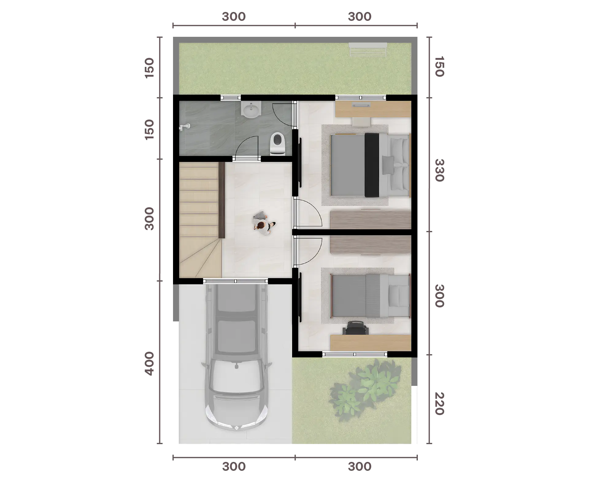 villa magnifa pauvre 2nd floor layout